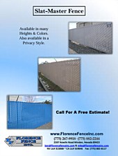 Slat-Master Fence